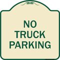 Signmission No Parking No Truck Parking Heavy-Gauge Aluminum Architectural Sign, 18" x 18", TG-1818-23661 A-DES-TG-1818-23661